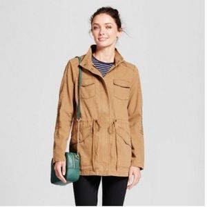 Women's Twill Anorak Hooded Jacket-2XL